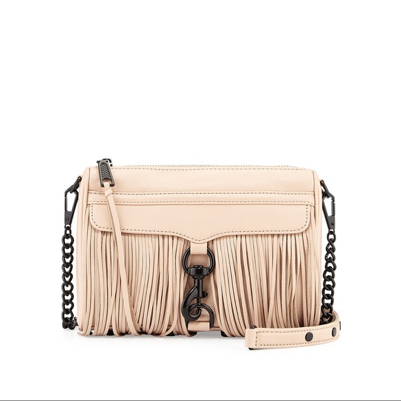 Rebecca Minkoff Handbags - Rebecca Minkoff Mini Mac with Fringe Crossbody Bag